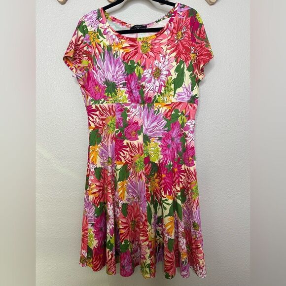 Weekend Max Mara Ebro Jersey Dress Sz XL - Picture 2 of 10